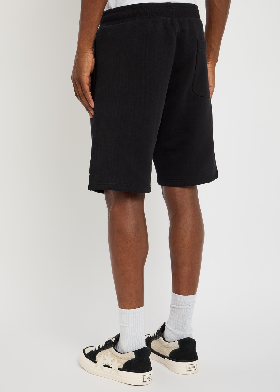 Ami Paris Logo-embossed Cotton Shorts - 3