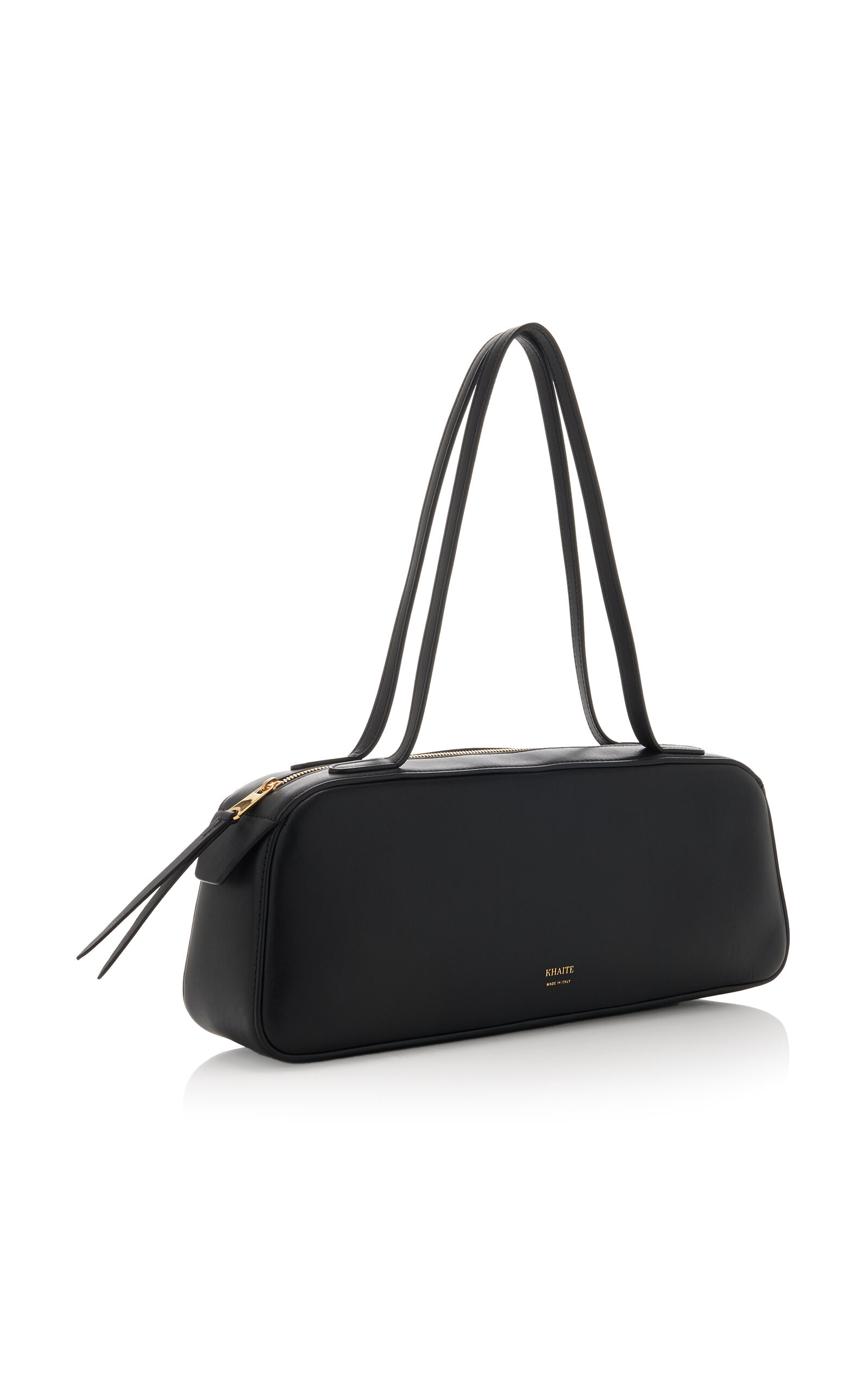 Simona Leather Shoulder Bag black - 3