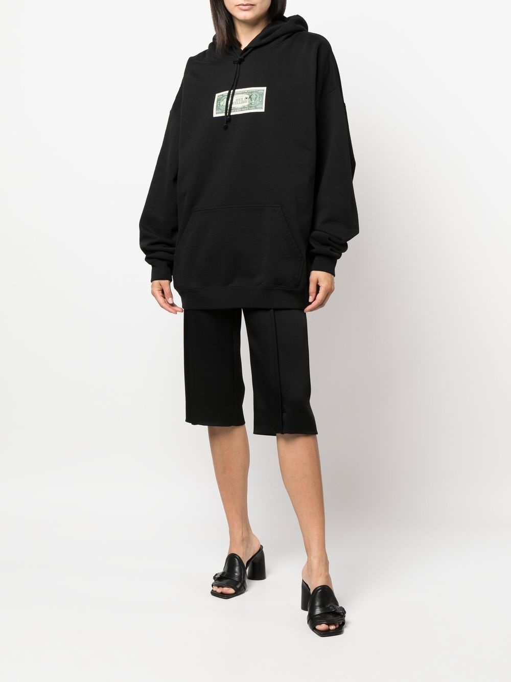 graphic print hoodie - 3