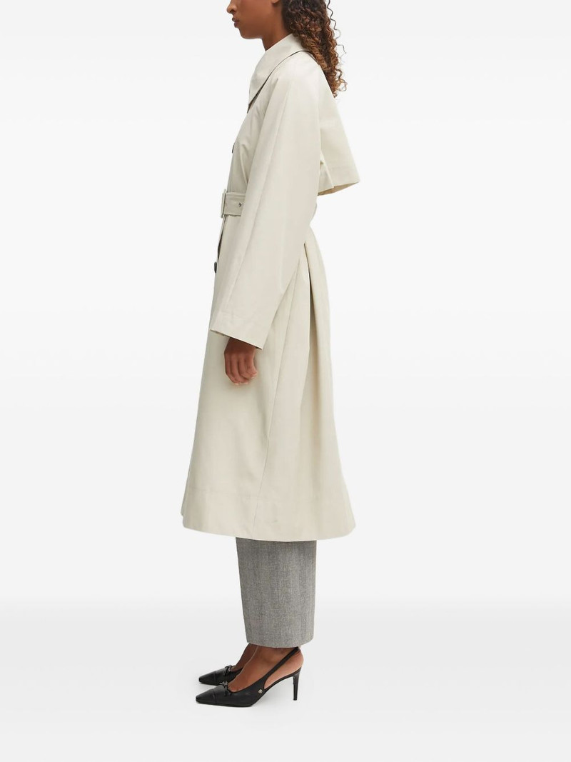 Barbour belted buttoned coat outlook