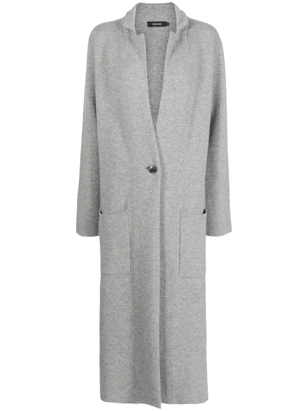 single-breasted coat - 1