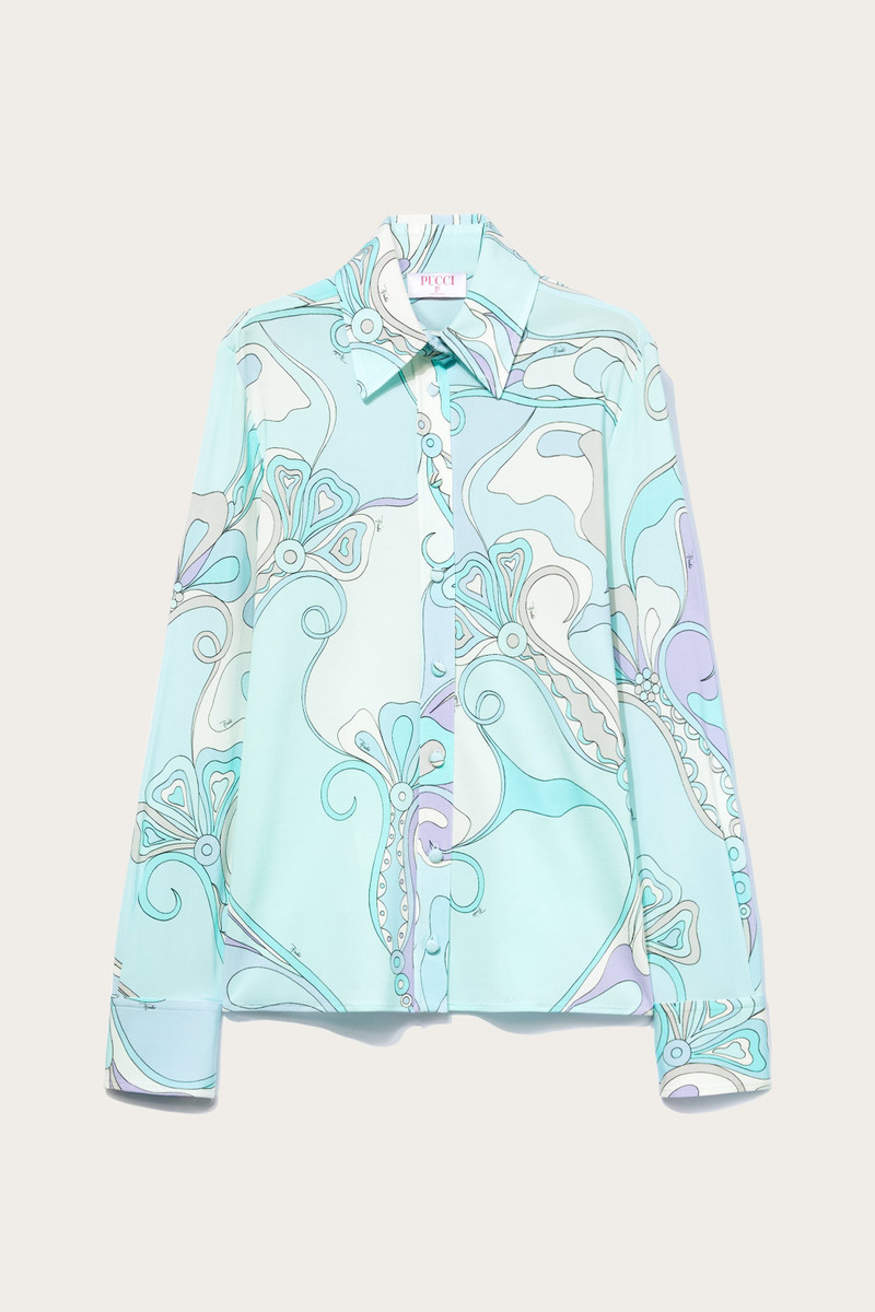 ORCHIDEE PRINT SHIRT 1