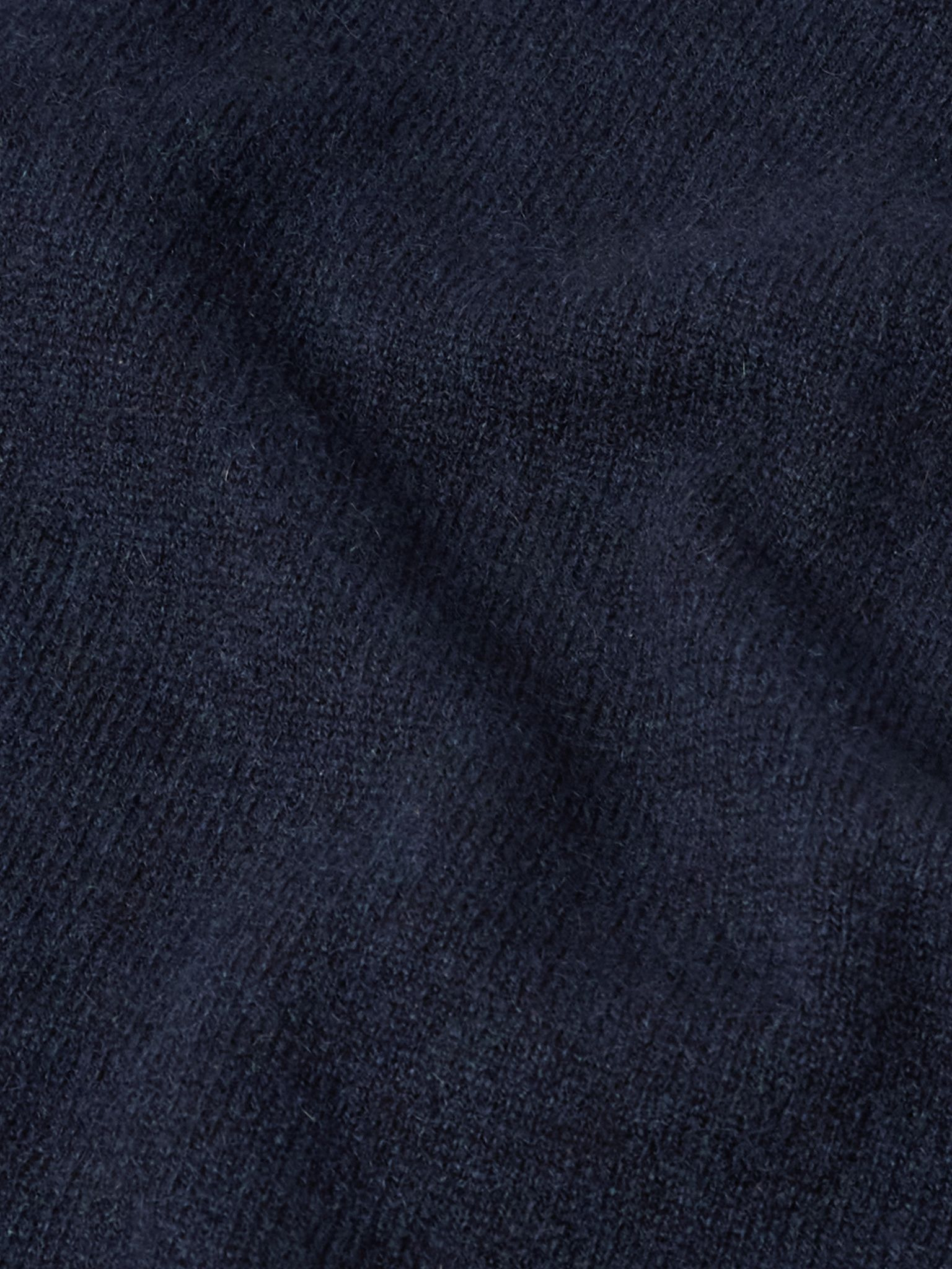 Slim-Fit Cashmere Sweater Navy - 5