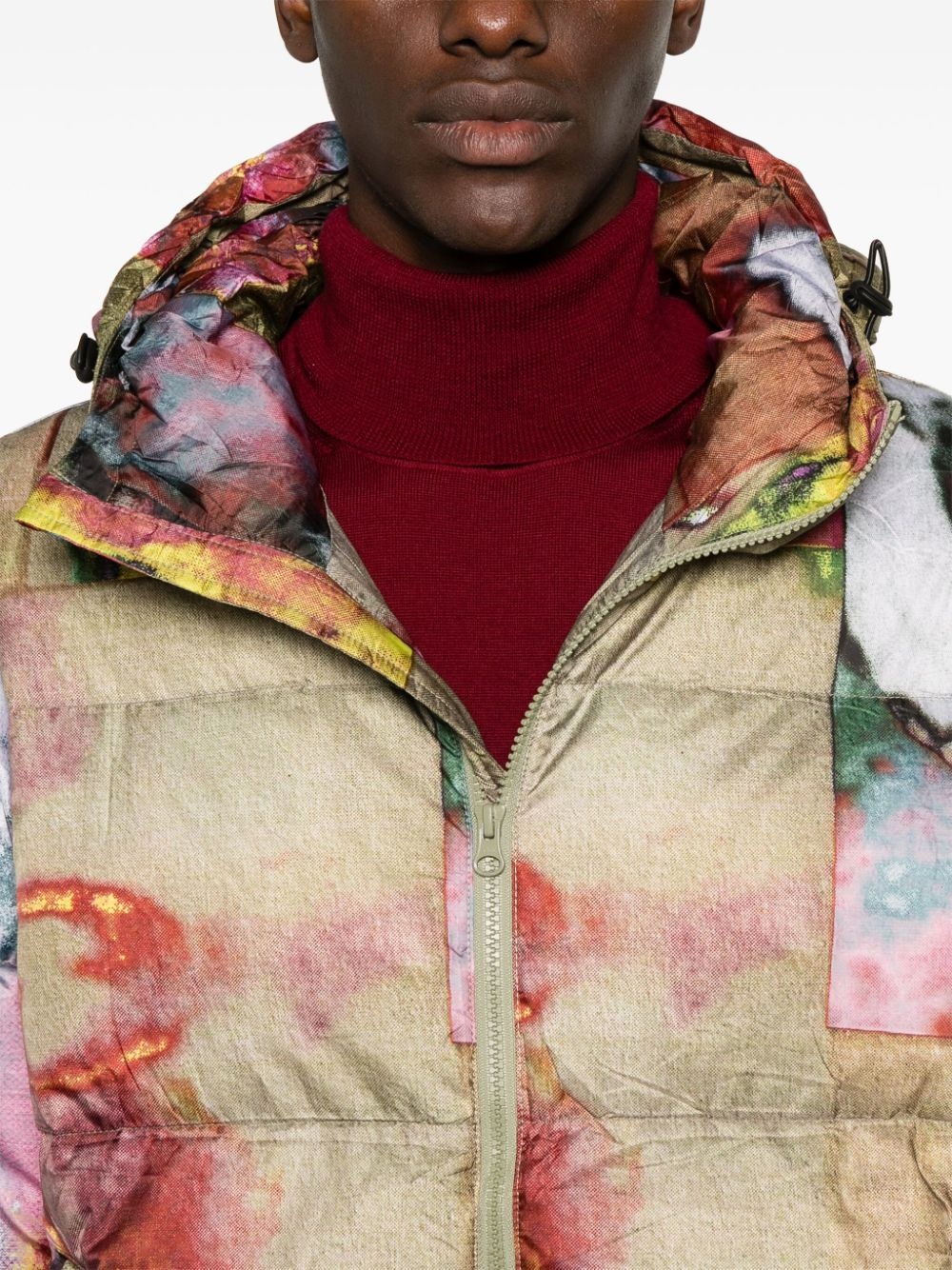 Faces Collage jacket - 5