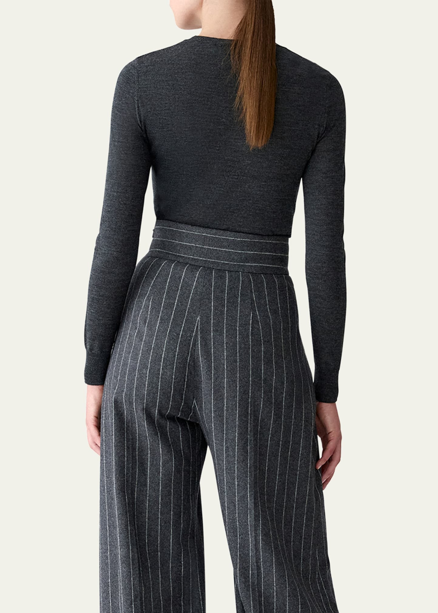 Tulip Embellished Wool-Silk Sweater - 3