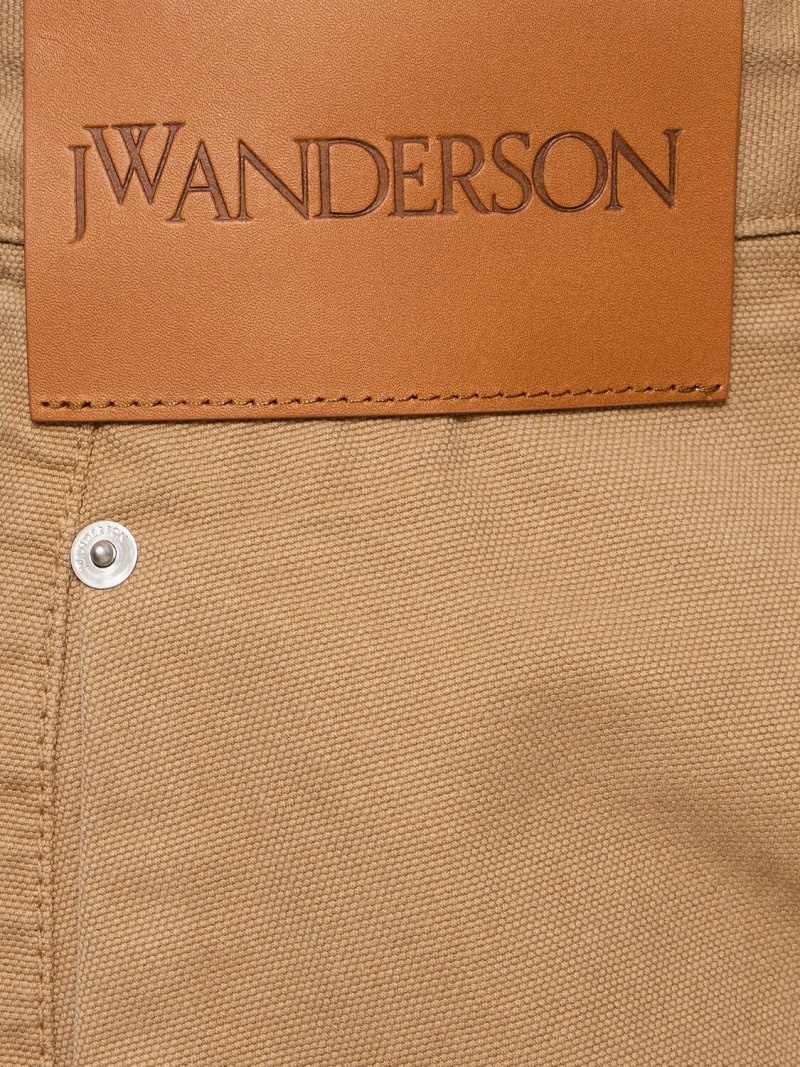 Twisted cotton workwear shorts - 2