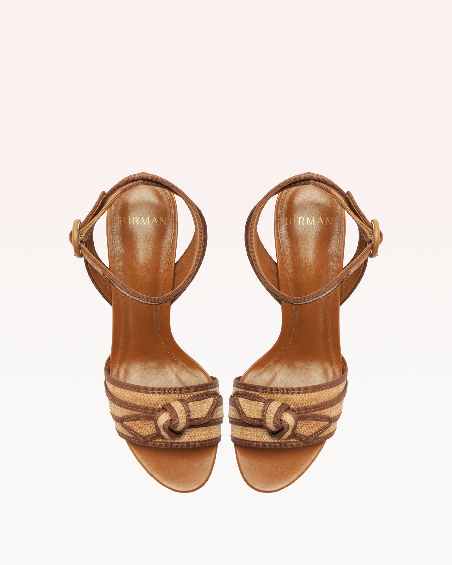 GROSGRAIN RAFFIA PLATFORM - 3