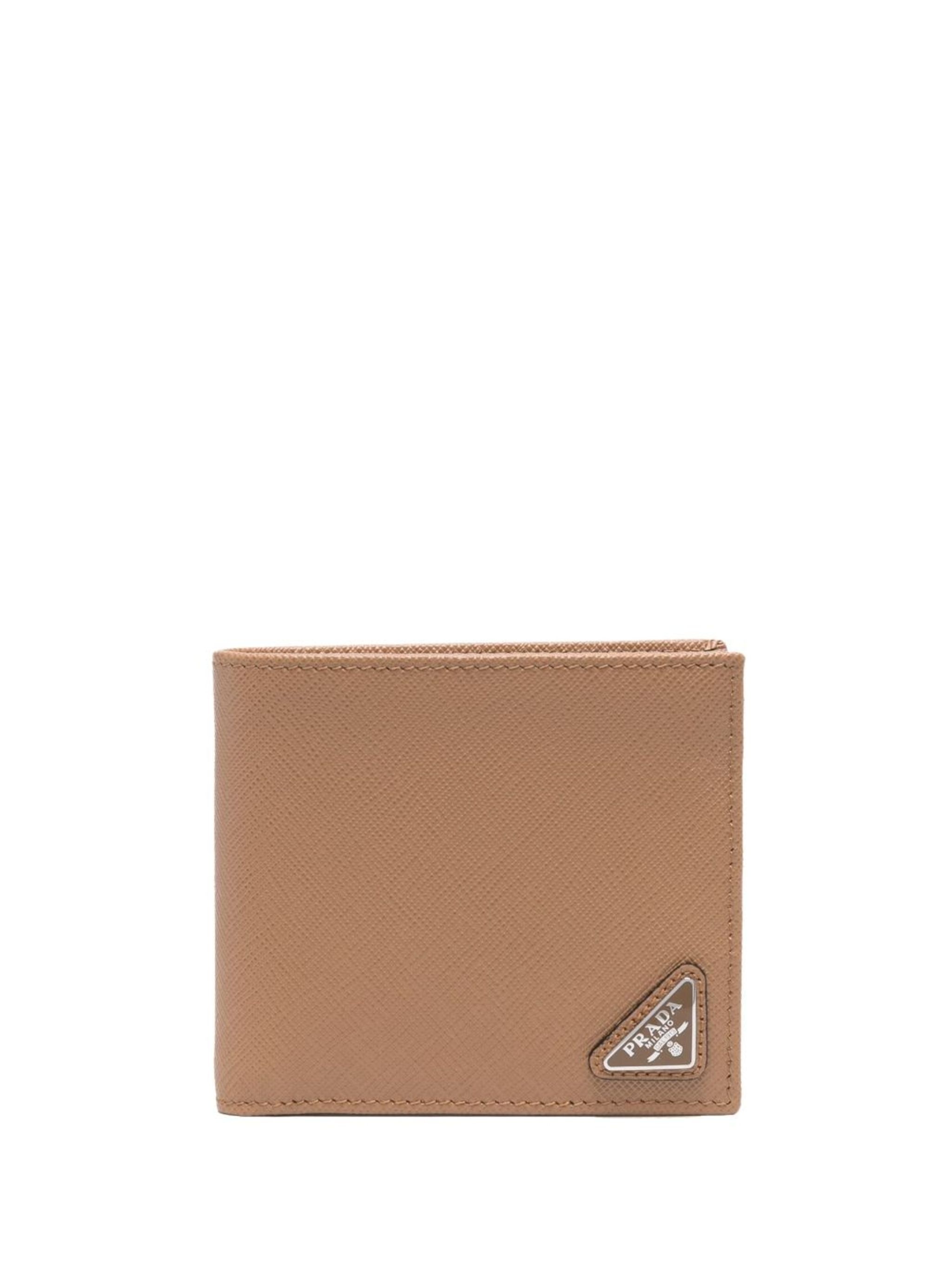 Saffiano leather bi-fold wallet - 1