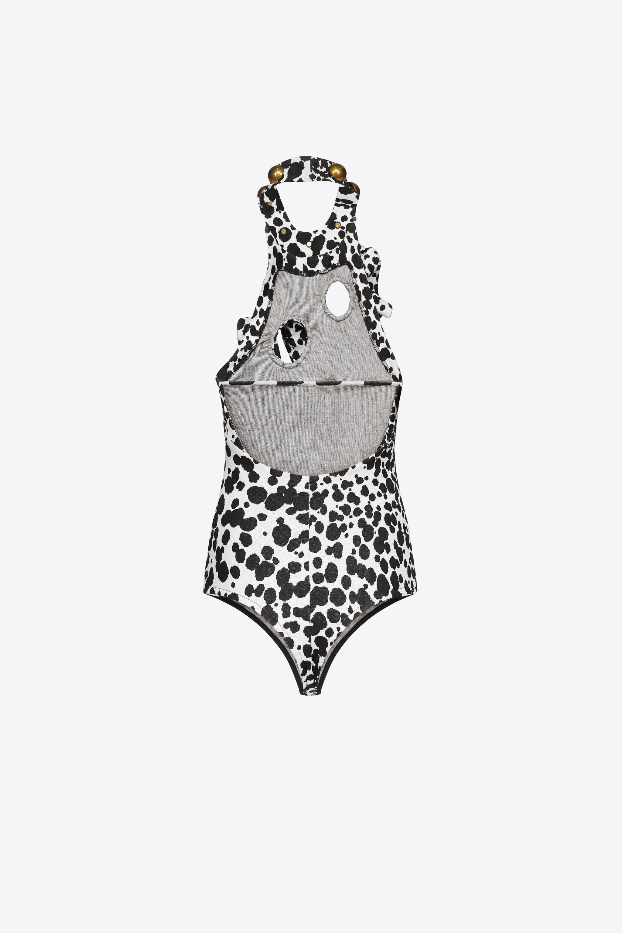 DALMATIAN FLOWER BODYSUIT - 2