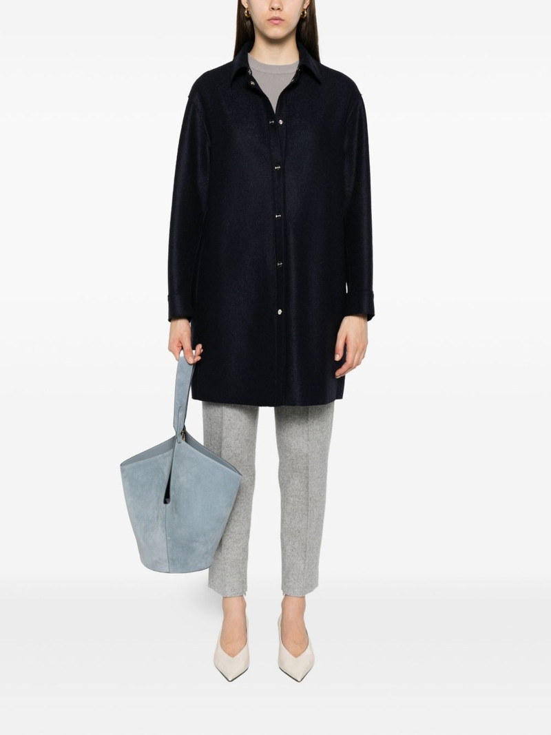 Herno button-front wool shirt outlook