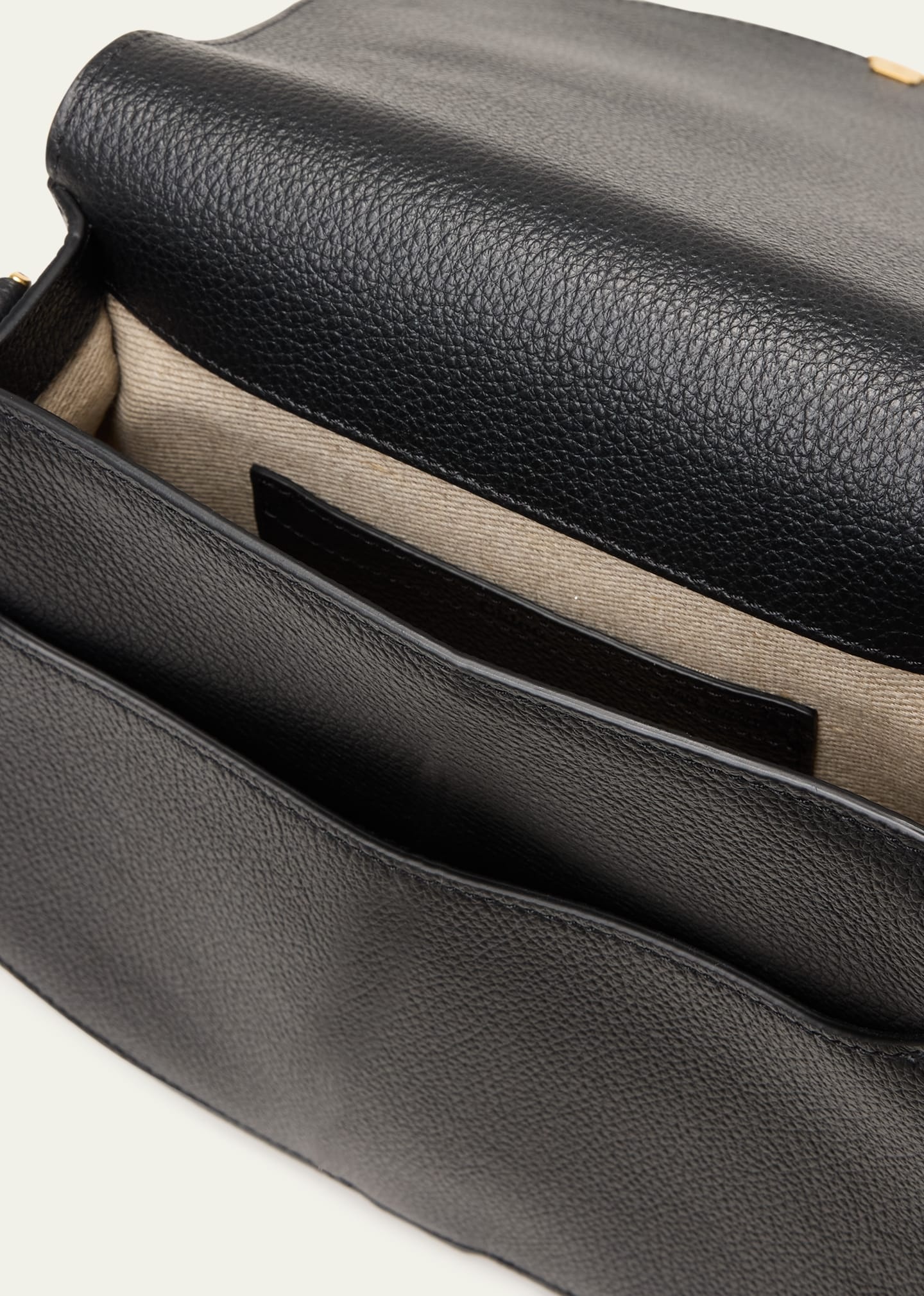 Marcie Medium Slim Crossbody Bag in Grained Calfskin - 4