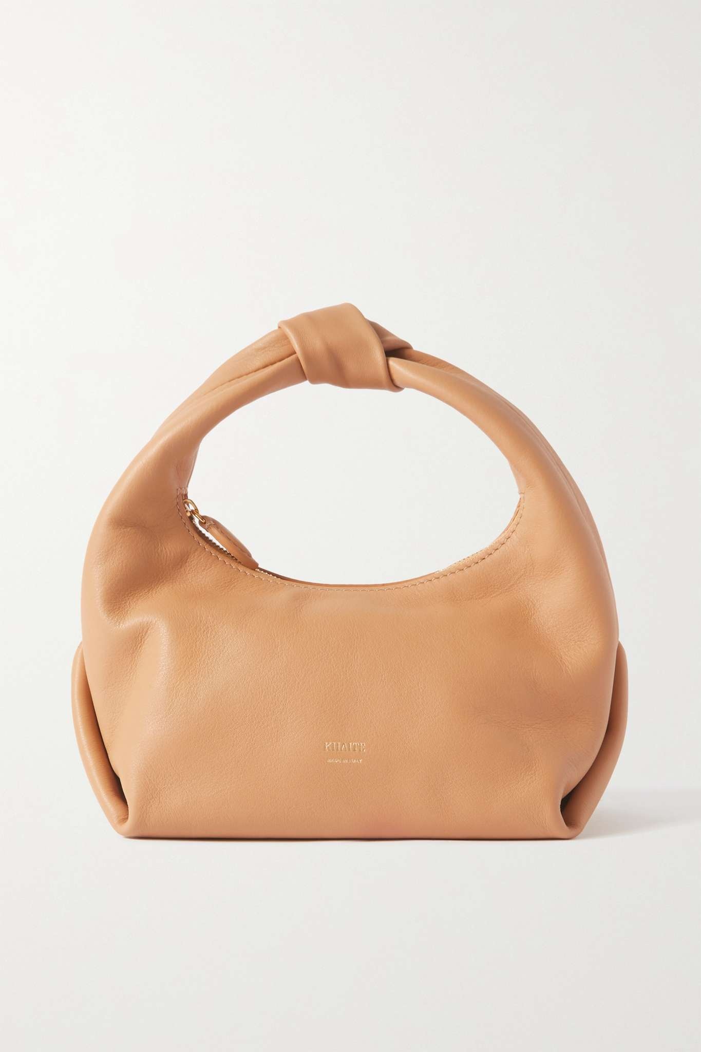 Beatrice small knotted leather tote - 1