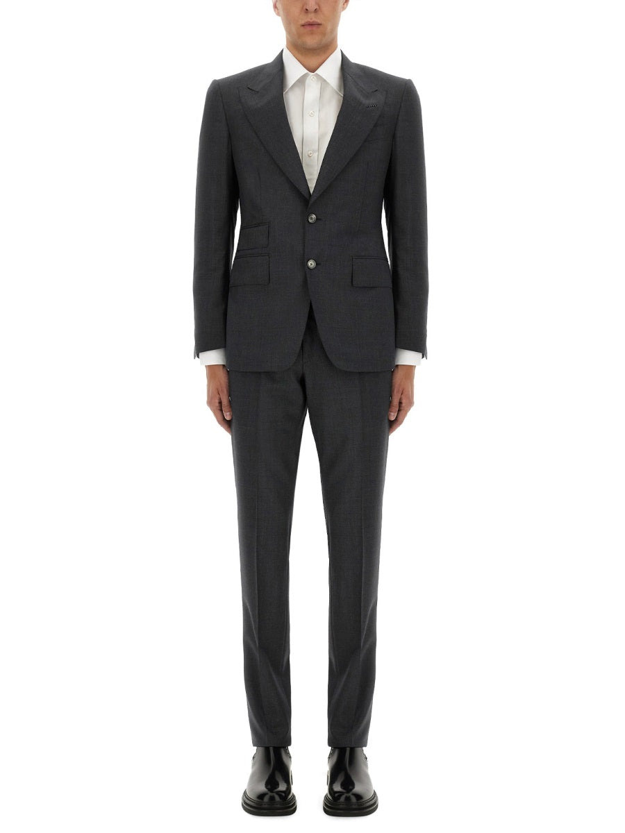 Tom Ford Men "Grand Overcheck Shelton" Suit - 1