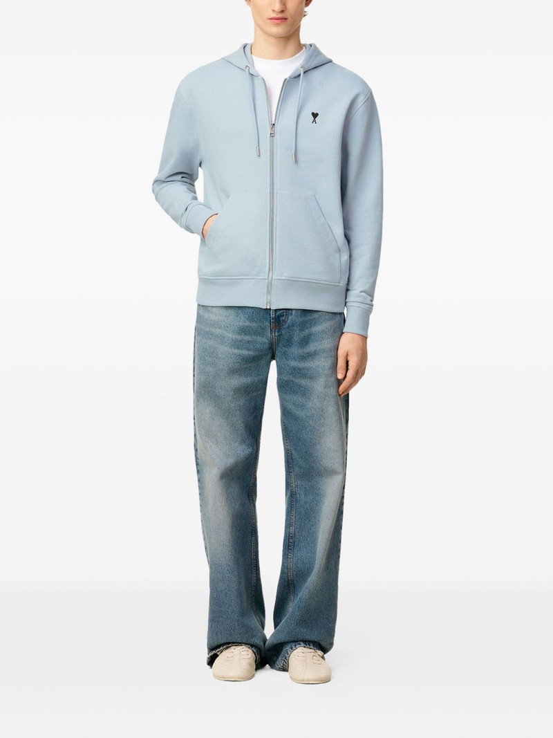 AMI Paris Ami-De-Coeur zip-up hoodie outlook