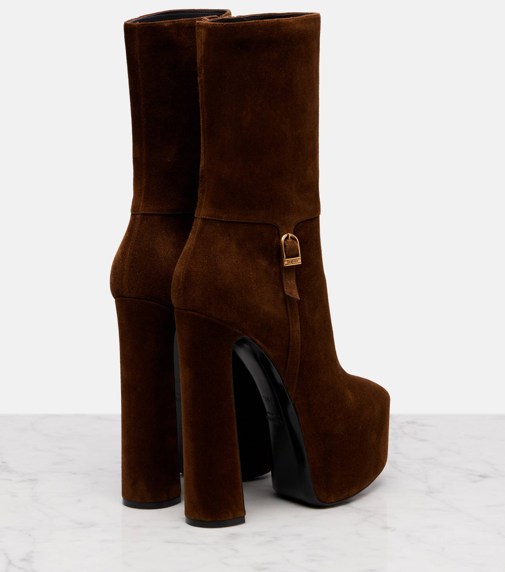 Nico 155 suede platform ankle boots - 2