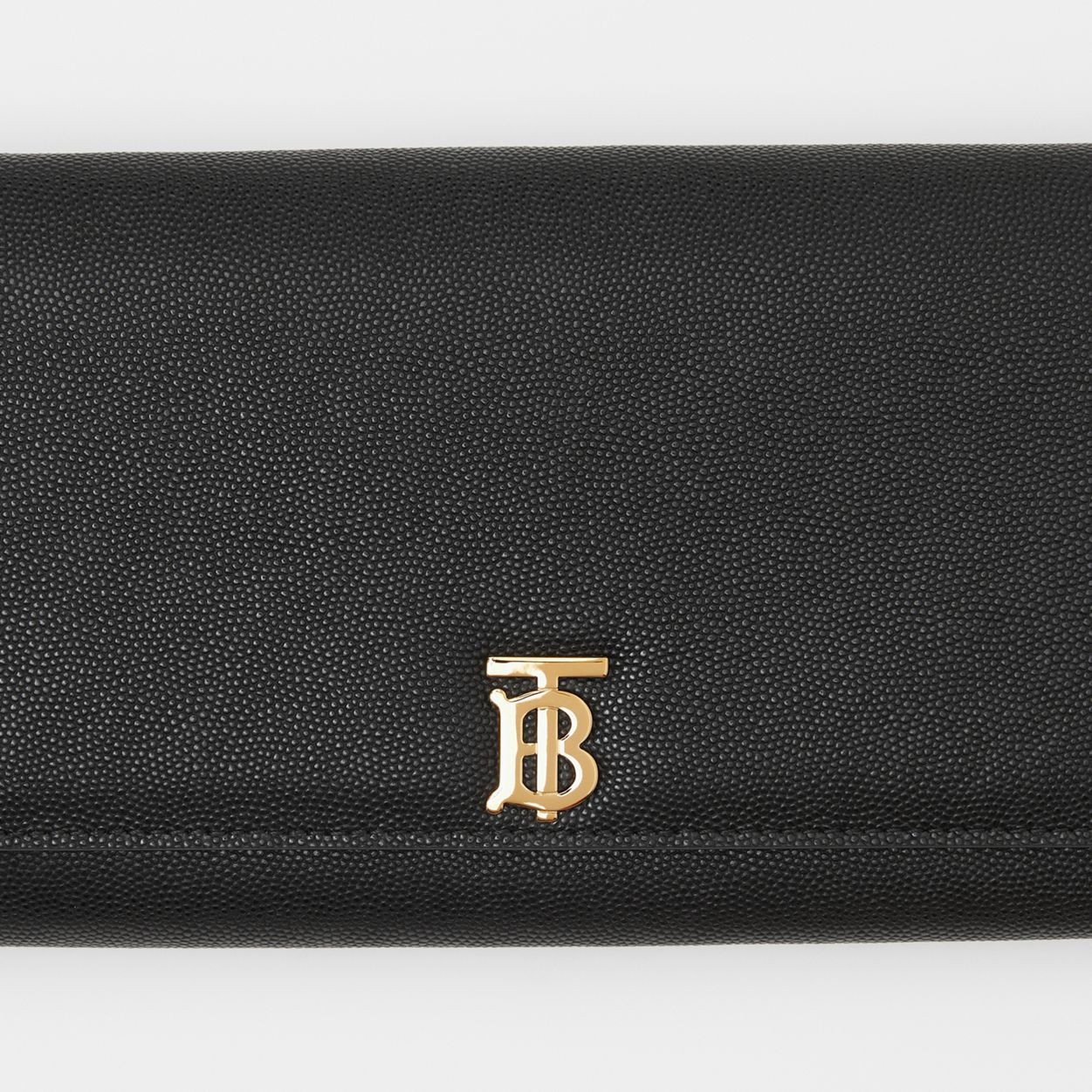 Monogram Motif Leather Wallet with Detachable Strap - 2