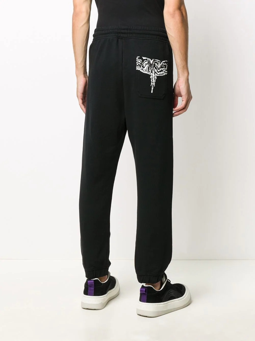 Wings tapered-fit track pants - 4