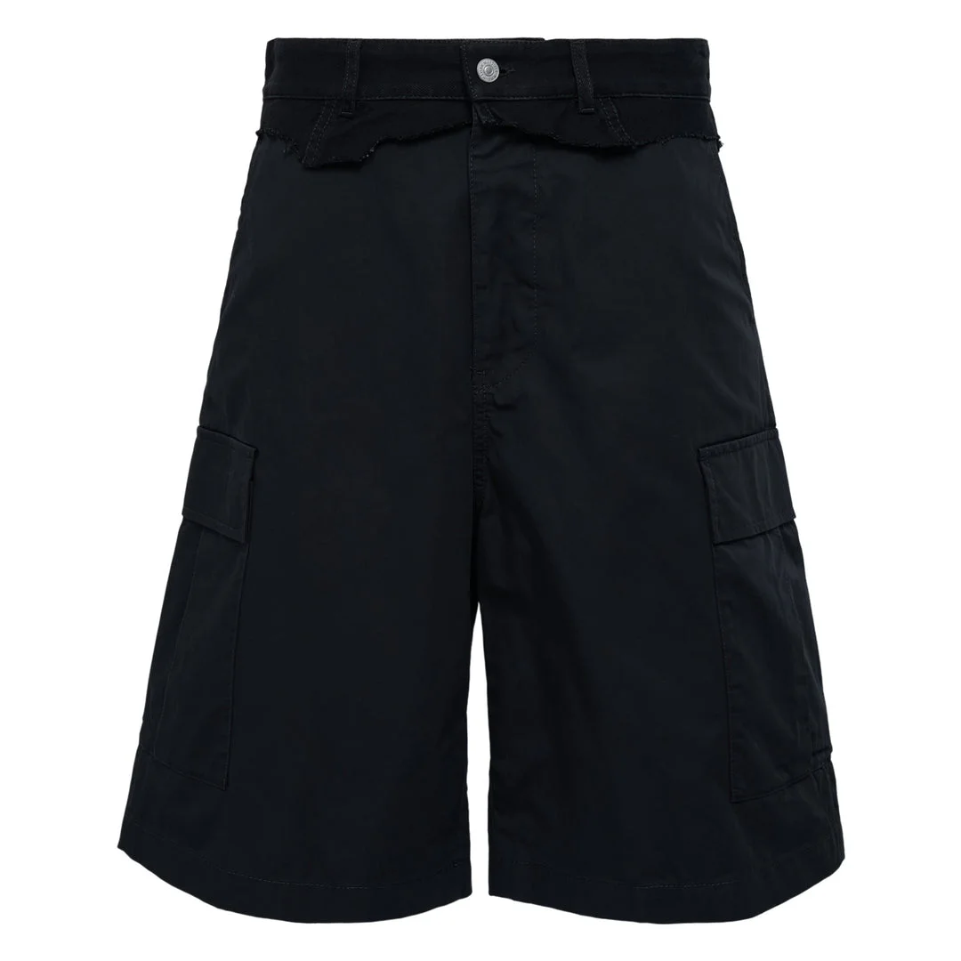 Cotton Gabardine Shorts - 1