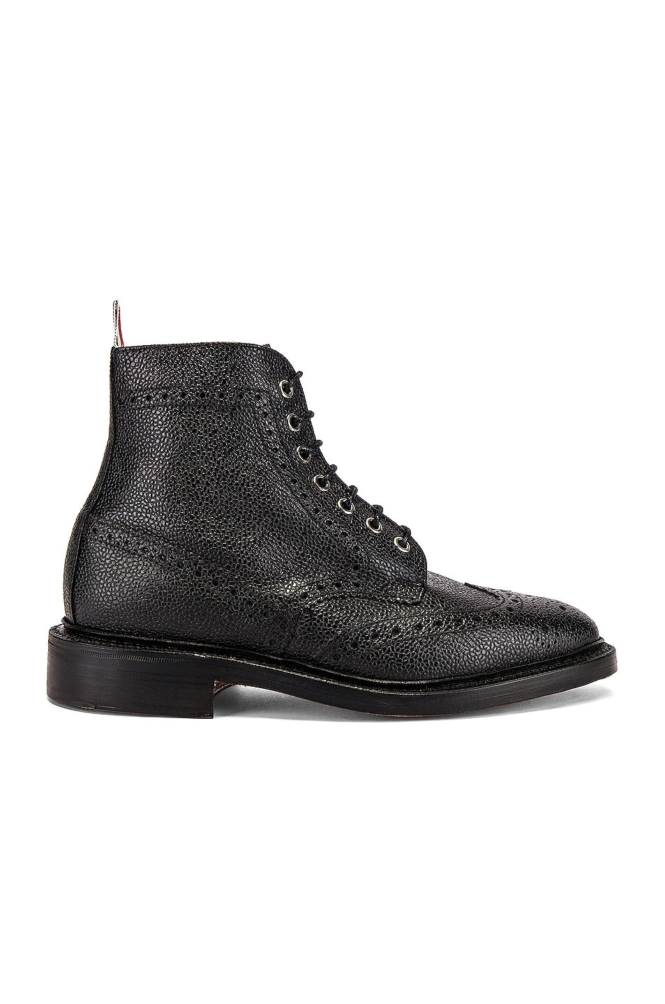 Wingtip Leather Boots - 1