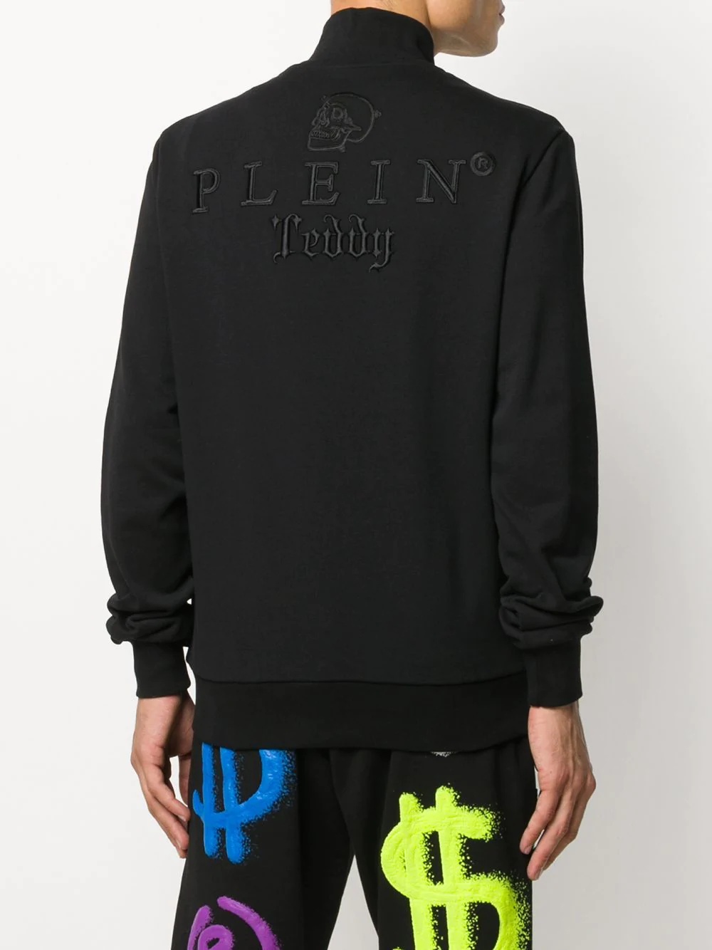 logo patch sweater - 4