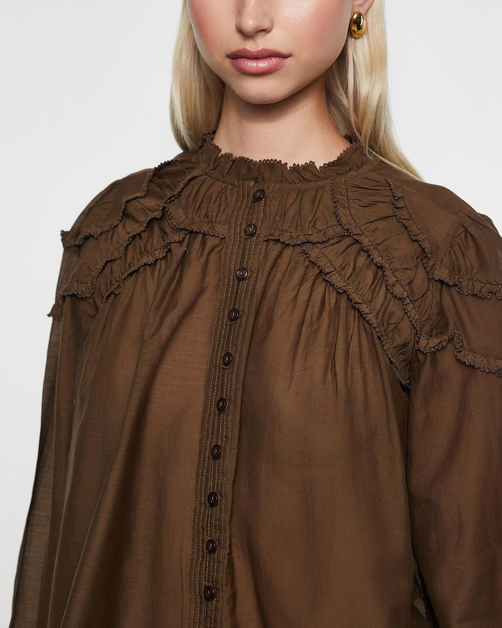 Blouse Christa Dark green - 5