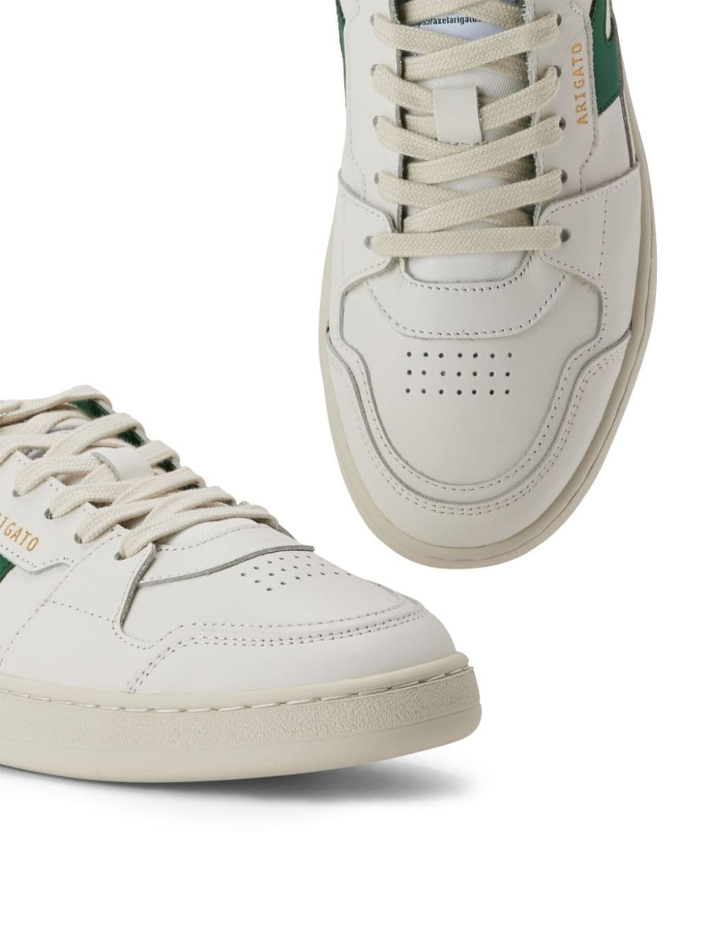 Dice-A low-top leather sneakers - 4