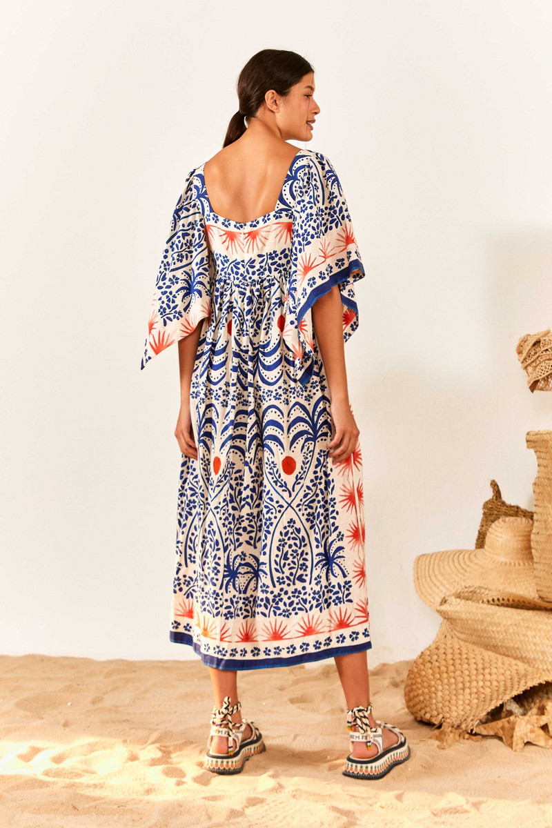 Afternoon Breeze Midi Dress 4