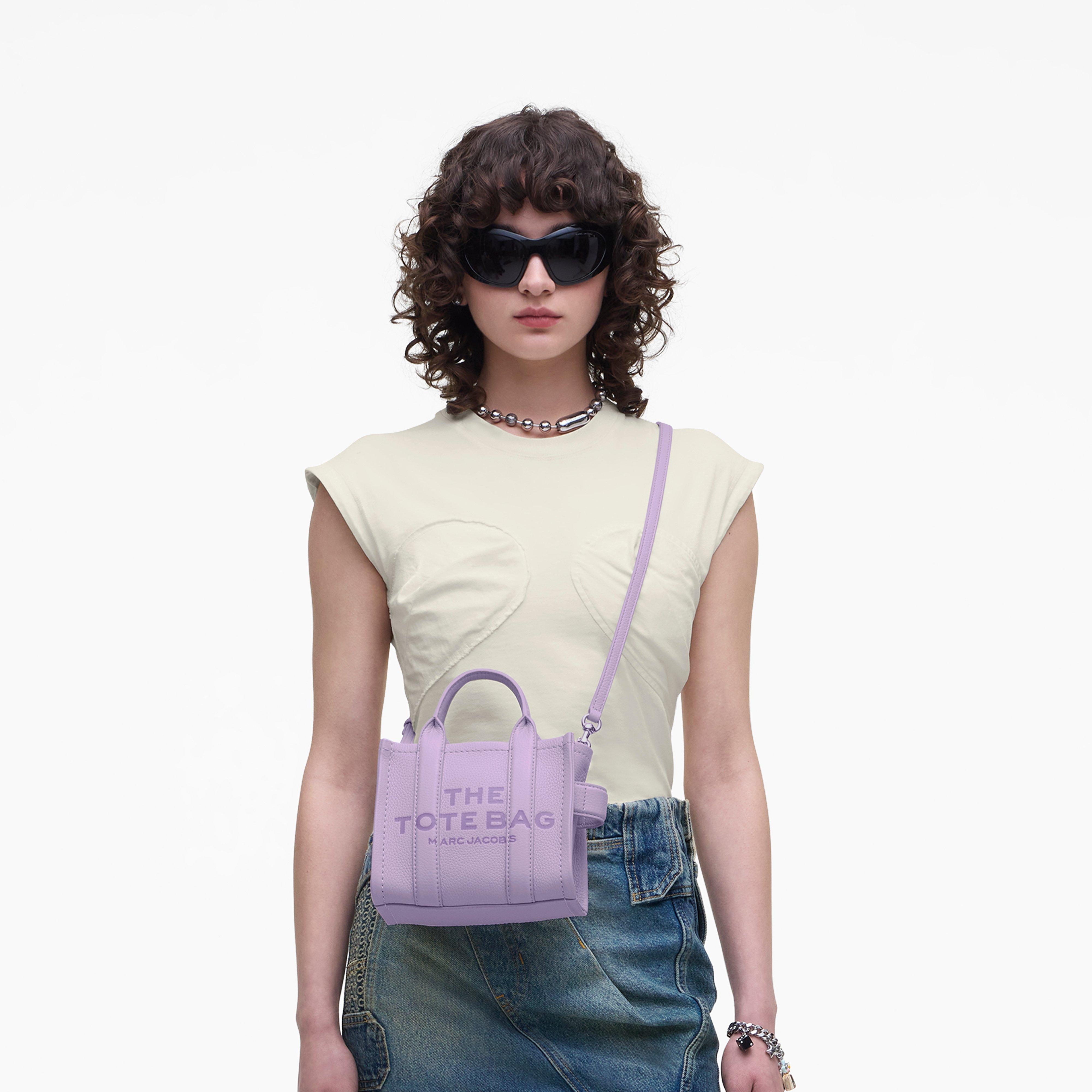 THE LEATHER CROSSBODY TOTE BAG - 2