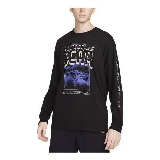 Nike ACG Long-Sleeve T-Shirt 'Black' FQ3729-010 - 1