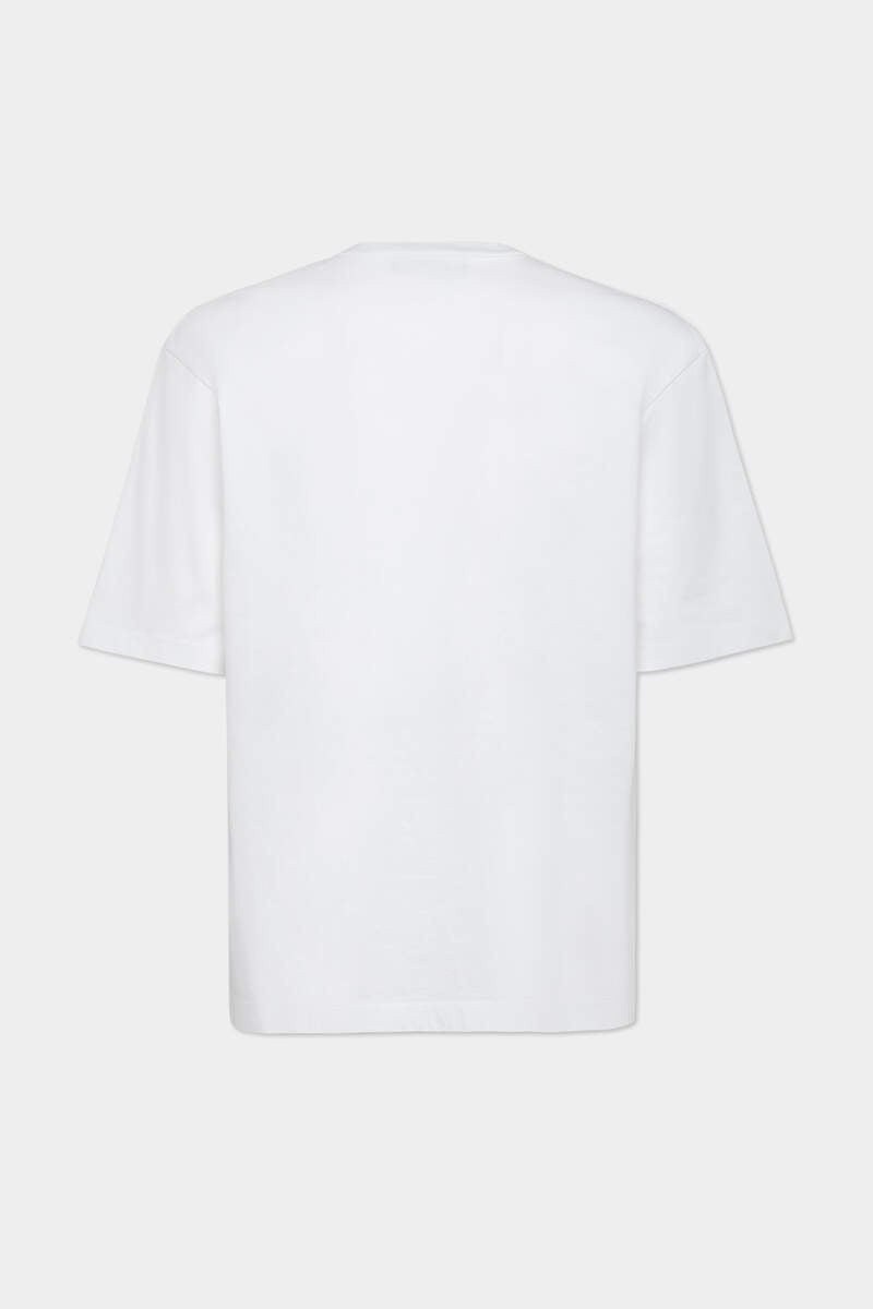 DSQUARED2 SUMMER LOVERS LOOSE FIT EMBROIDERED T-SHIRT outlook