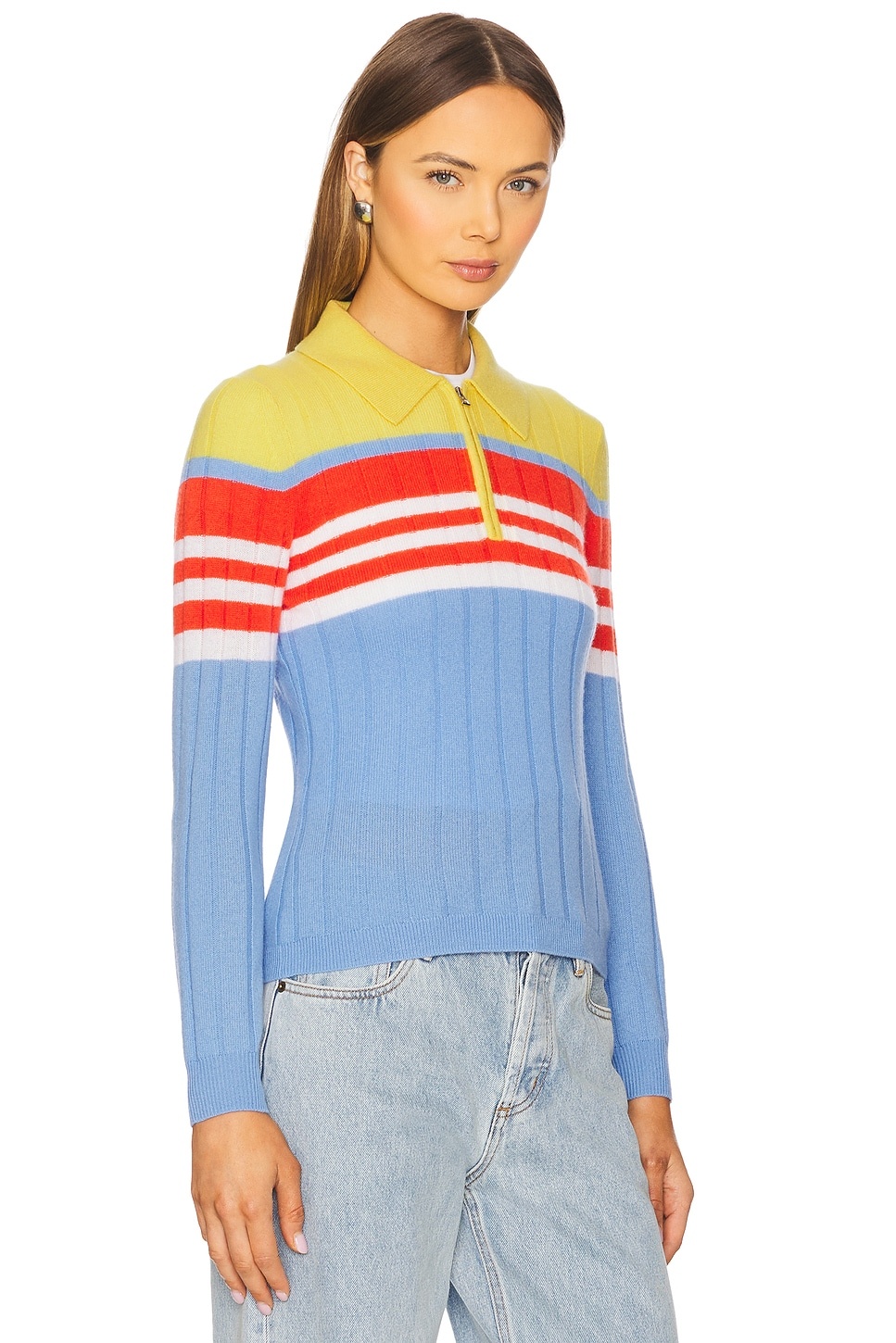 Track Polo Cashmere Sweater - 2