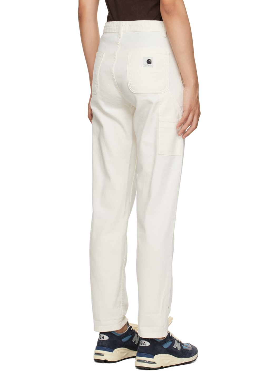 White W'Pierce Jeans - 3