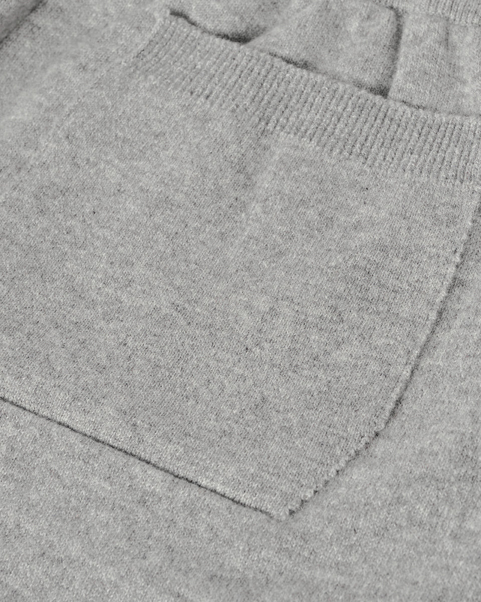 Tapered Cashmere Grey Joggers - 6