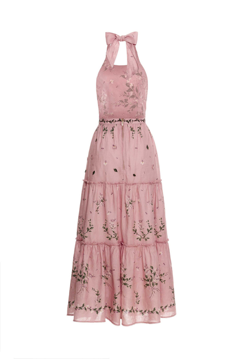 Consuelo Wisteria Midi Dress 3