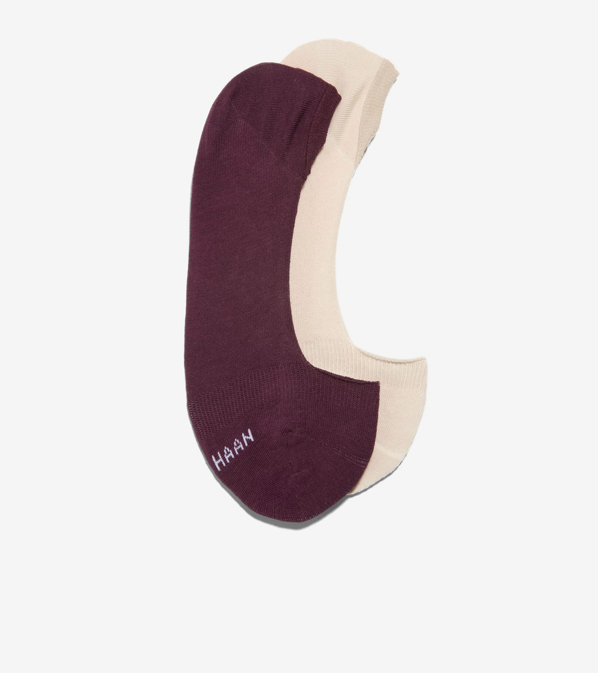 Women's 2-Pair Combed Cotton No Show Liner Socks - 1