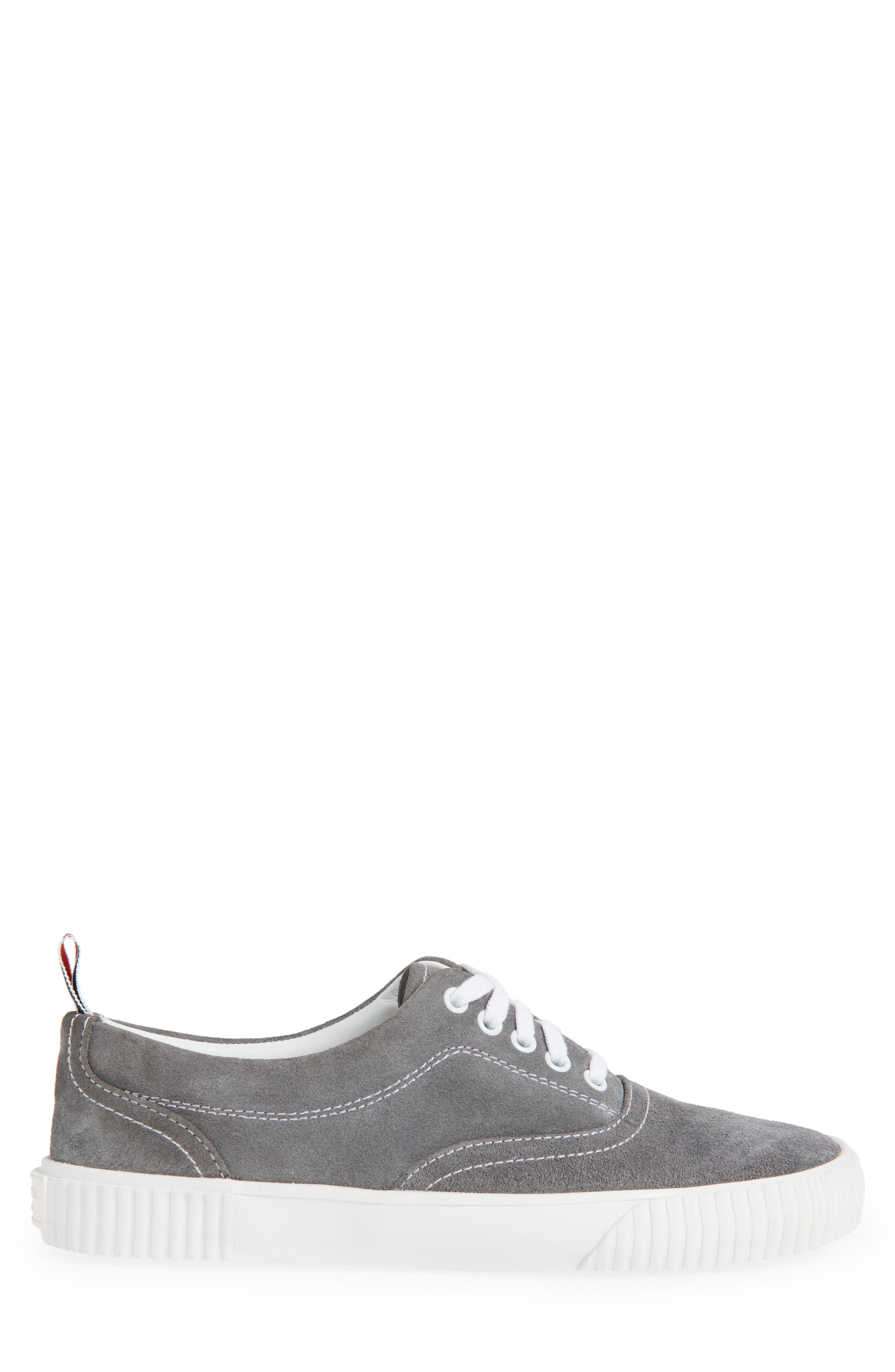 Thom Browne Heritage Low Top Sneaker in Medium Grey at Nordstrom - 3