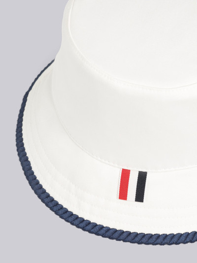 Thom Browne Anchor Embroidery Bucket Hat outlook