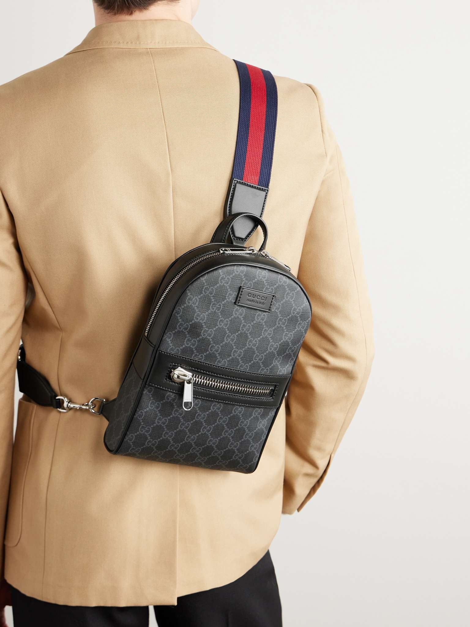 Gucci sling backpack hotsell