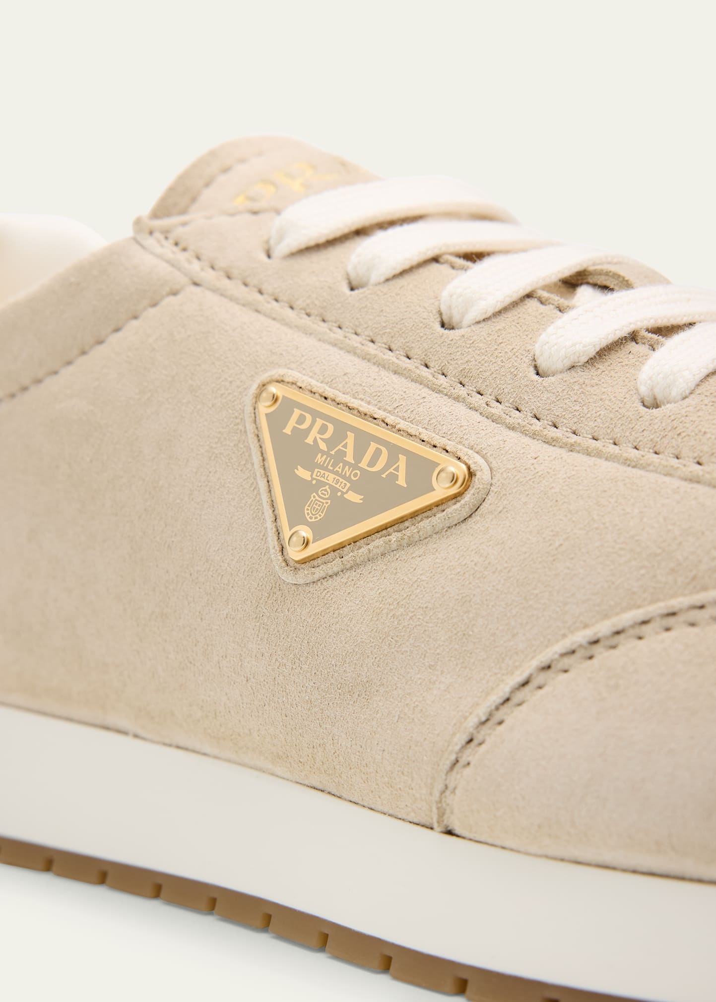 Men's Rank Suede T-Toe Retro Runner Sneakers - 6
