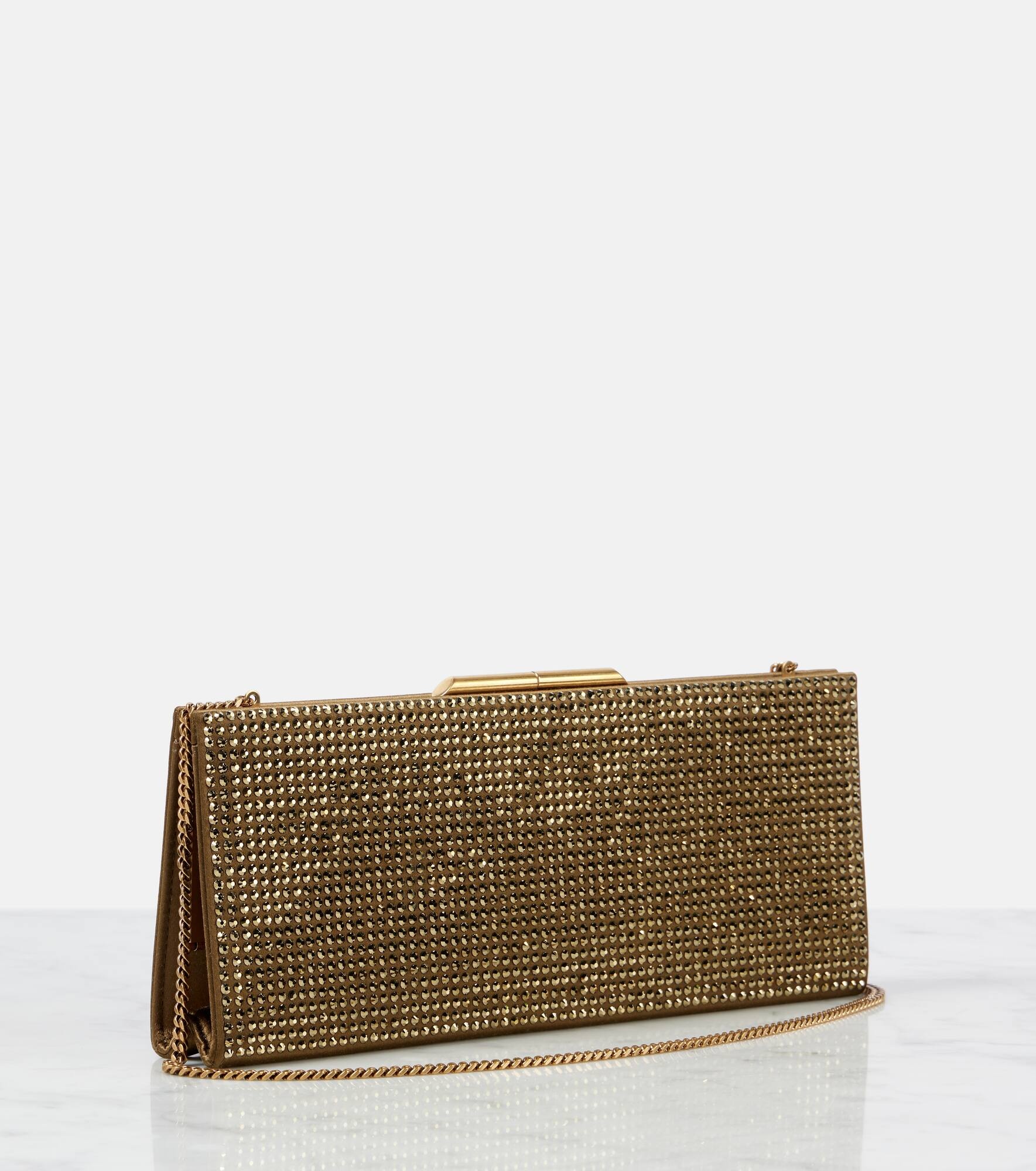 Midnight Small crystal-embellished clutch - 4