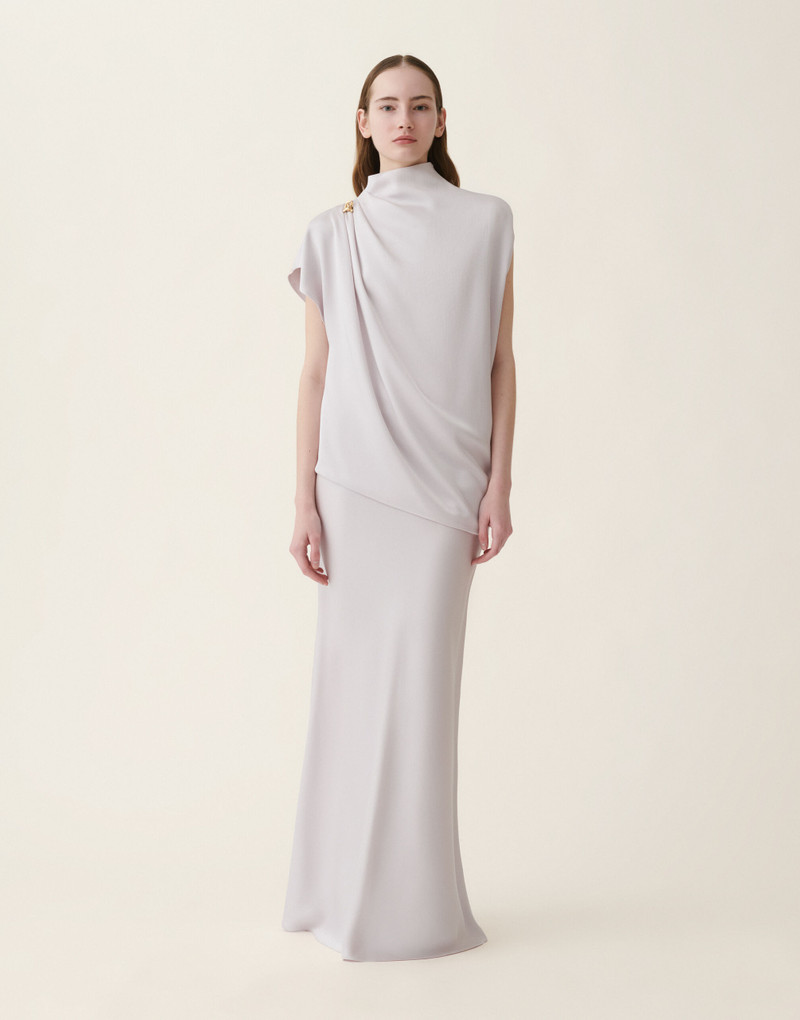 Glossy enver satin top 3