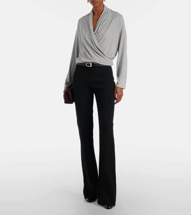 Vince Draped jersey top outlook