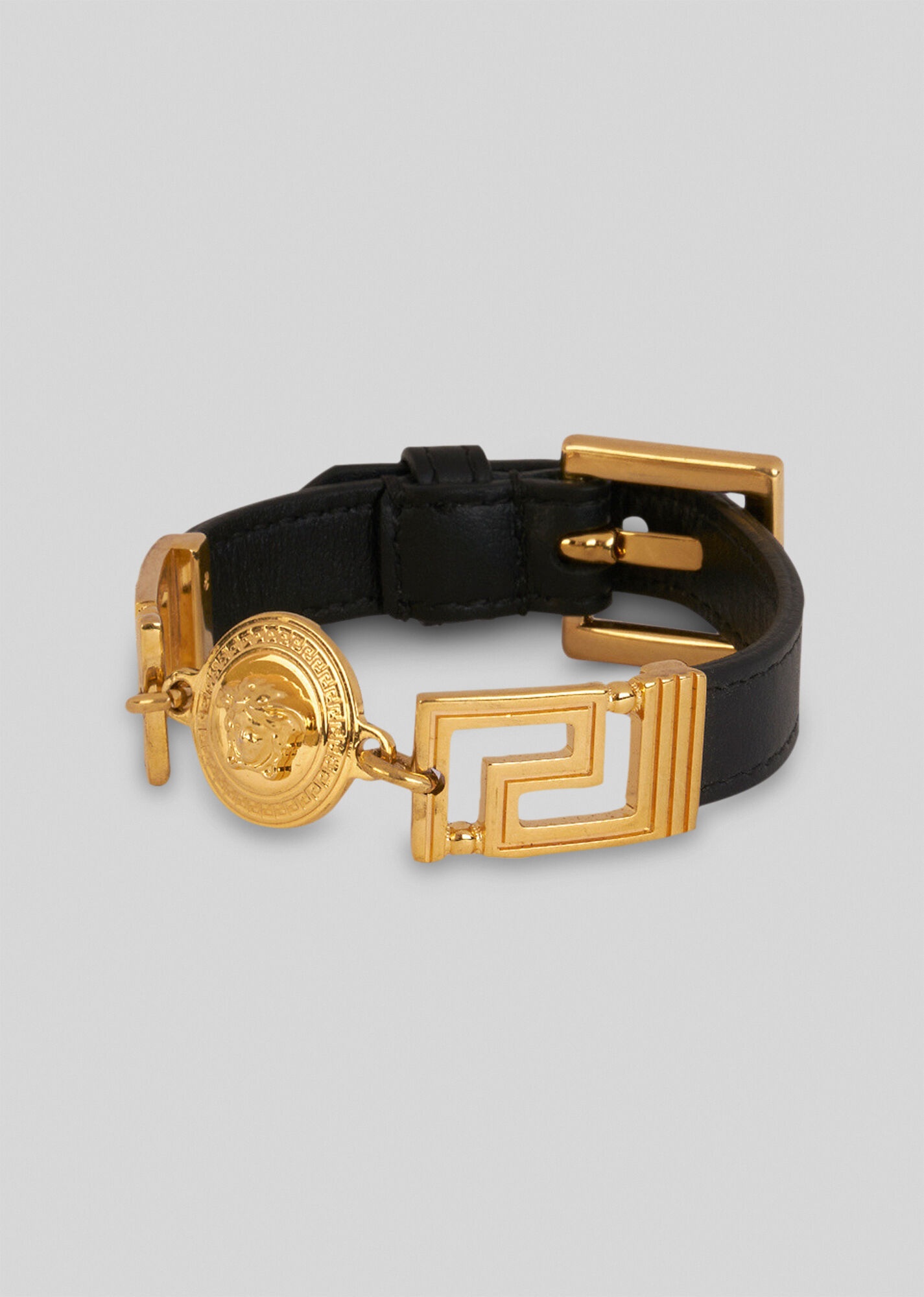 GV Greca Leather Bracelet - 3