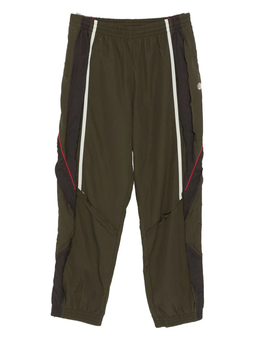 layered panel track pants - 1