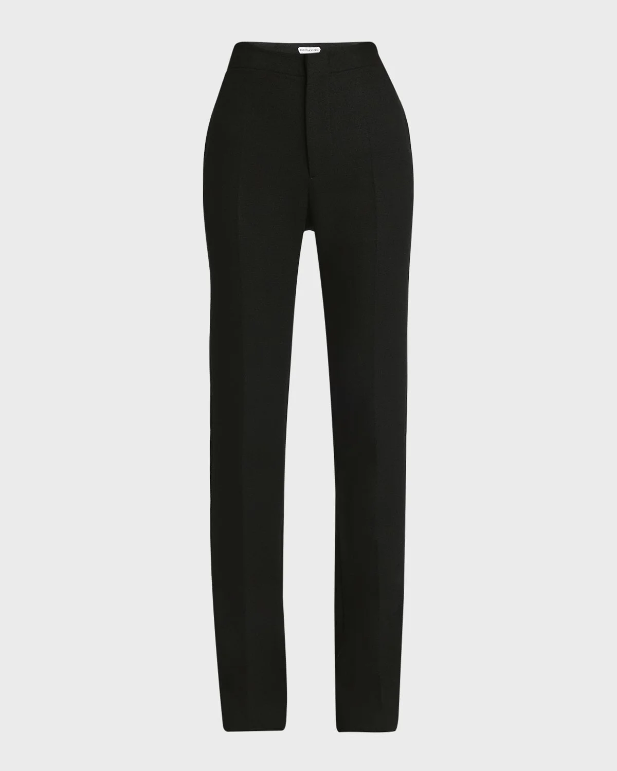 Wool Twill Flare Trousers - 1