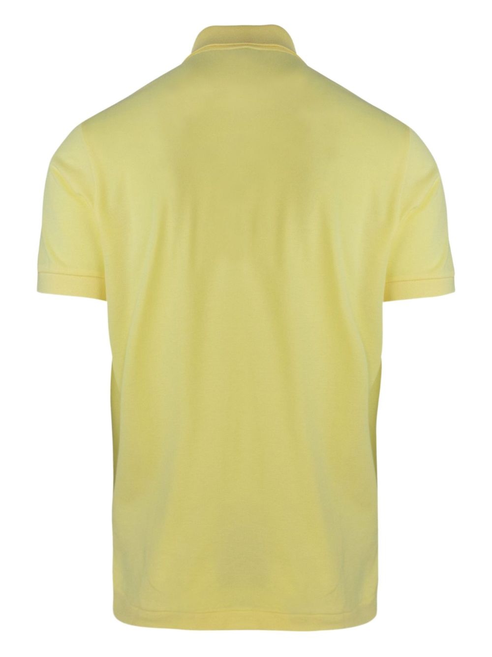 logo-patch polo shirt - 2