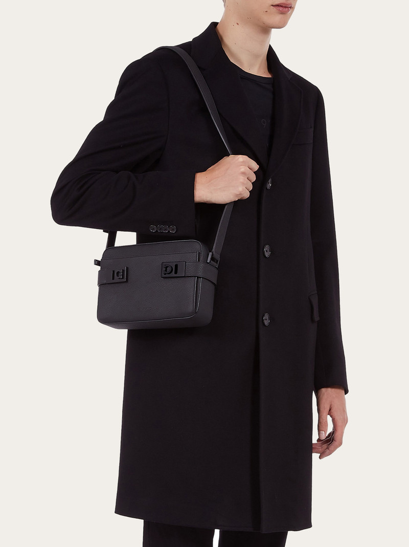 FERRAGAMO Shoulder bag with Gancini buckles outlook