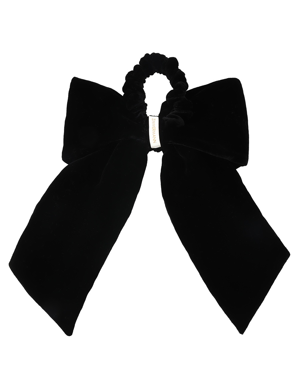 VELVET BOW SCRUNCHIE - 3