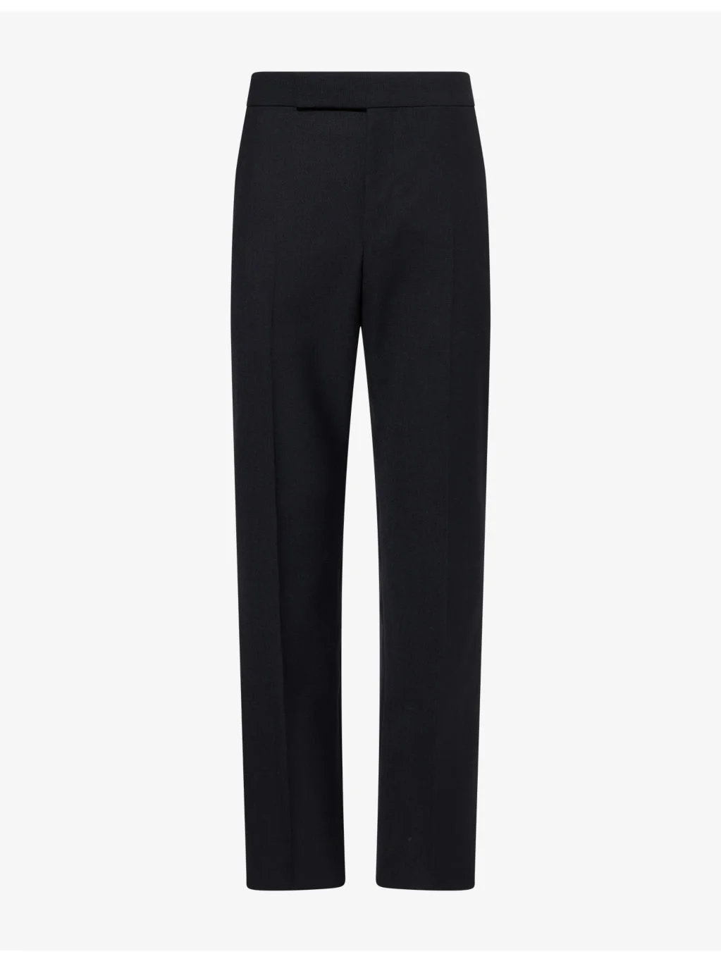 Tailored Straight-leg Wool Trousers - 1