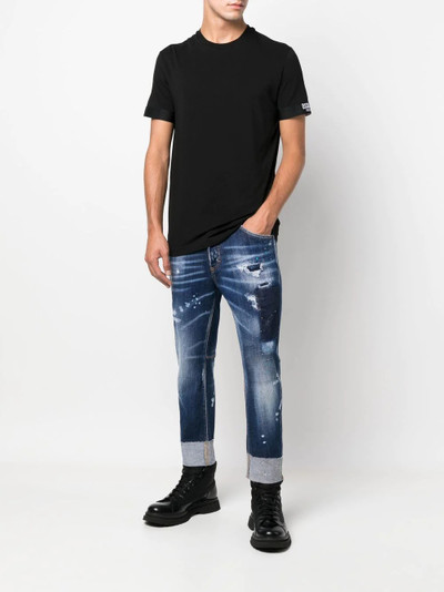 DSQUARED2 ripped cropped jeans outlook